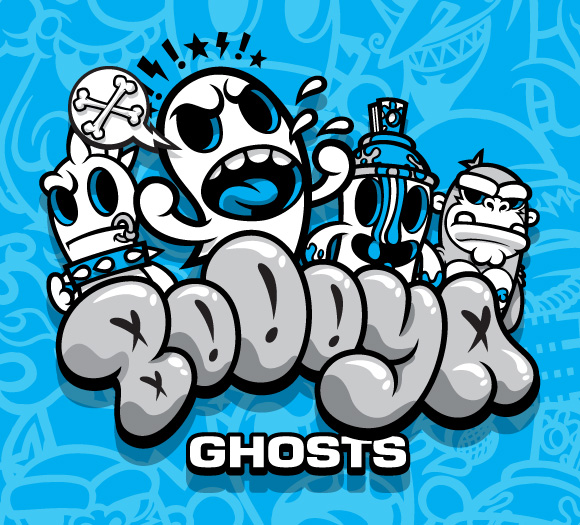MAD's BoOoya Ghosts mini series from Kidrobot MAD's BoOoya Ghosts mini series from Kidrobot