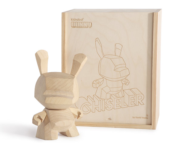 David Weeks Wood Chiseler Dunny On Sale Now! - Kidrobot