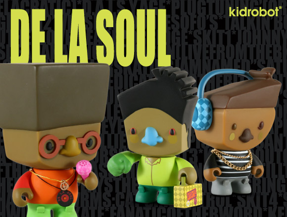 Preview – De La Soul 3-pack - Kidrobot