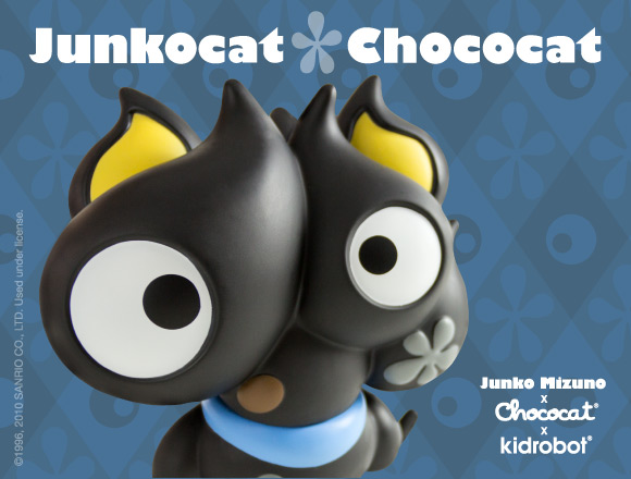Junkocat Chococat Hello Kitty Vinyl Figure