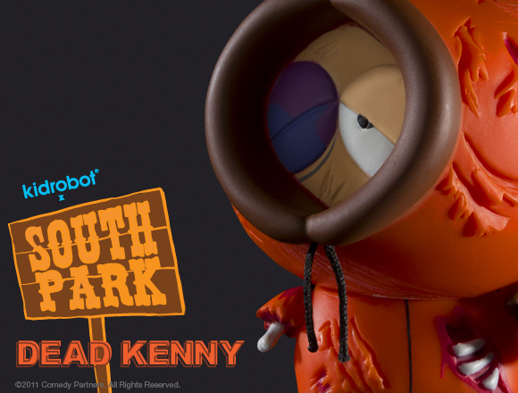 kidrobot south park dead kenny