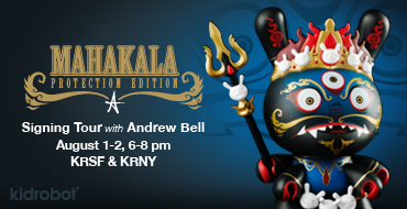 TONIGHT! Mahākāla Dunny Signing Tour With Andrew Bell At KRSF & KRNY
