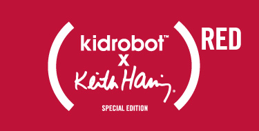 Press Release: (Kidrobot X Keith Haring)RED Collection!