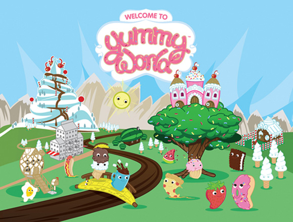 Mauro Gatti House of Fun - Google Doodle Fruit Games