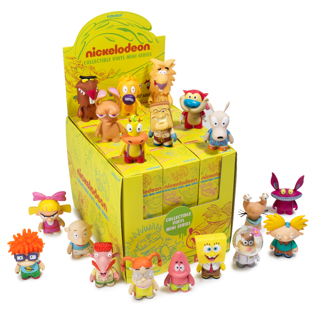 Spongebob Blind Box Toys Model Figurine Children's Building Block Toys  Anime Cartoon Cute Kids Toys Egg Twisting Blind Box Gift