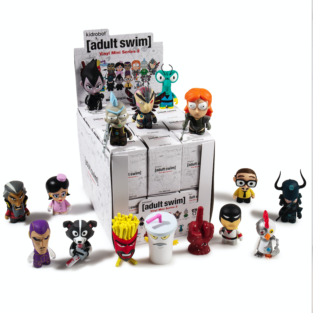 Kidrobot x Adult Swim Blind Box Vinyl Mini Series 2 Online Now