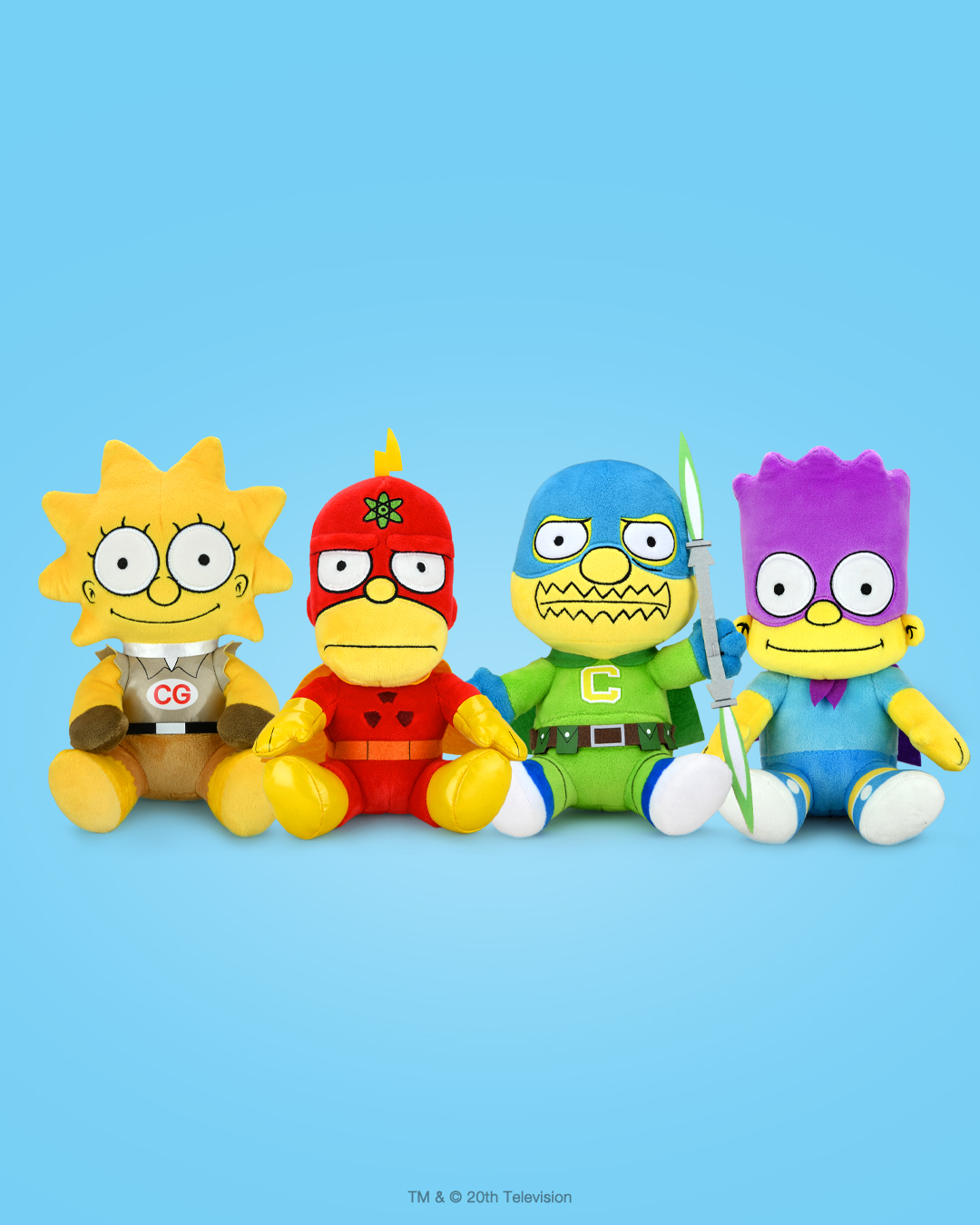 The simpsons on sale plush toys