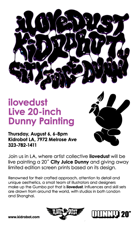 ilovedust live painting