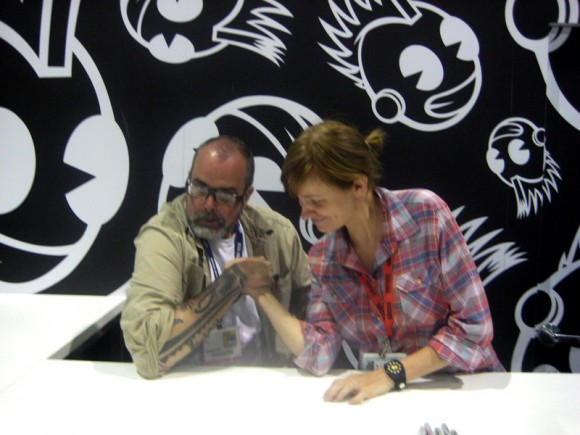 Frank Kozik and Amanda Visell