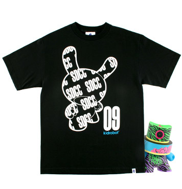 Kidrobot SDCC 2009 T-shirt plus FatCap Giveaway