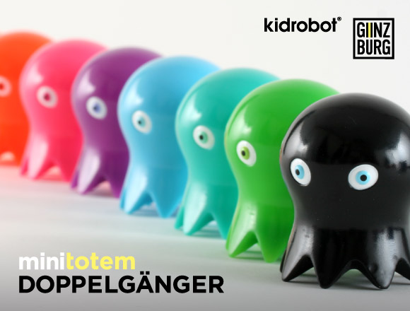 Anton Ginzburg miniTotem Doppelganger Series by Kidrobot