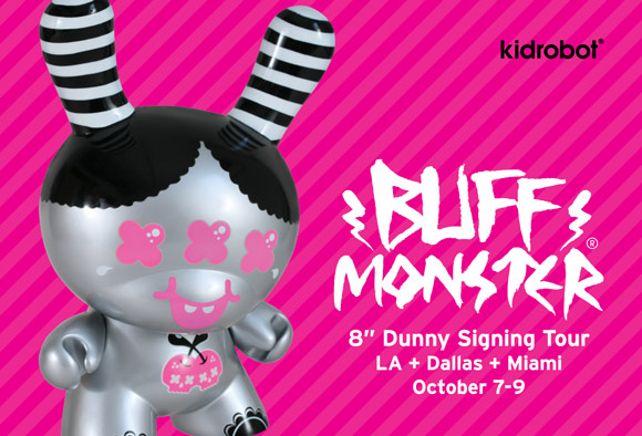 Kidrobot Buff Monster Signing Tour 