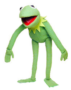 Kermit the Frog plush