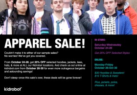 Kidrobot Apparel Sale