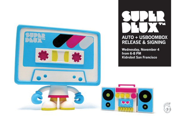 Superdeux at Kidrobot San Francisco