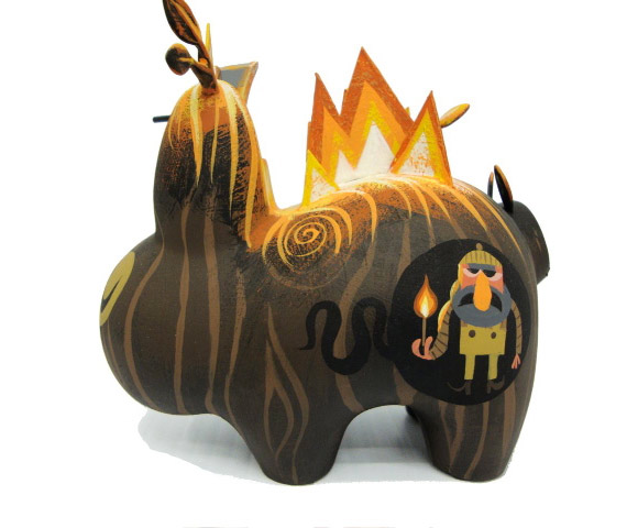 Amanda Visell's Burning Wood Labbit