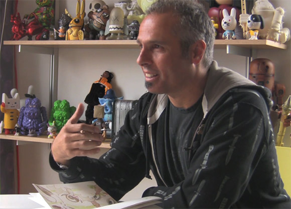 Gary Baseman talks toys and fine art