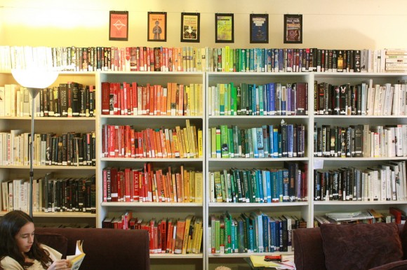 Rainbow of Books.