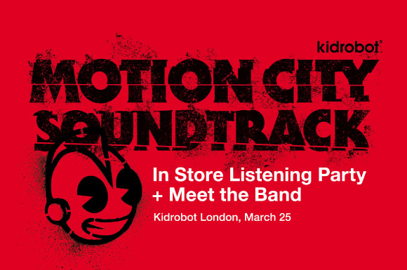 Motion City Soundtrack Signing at Kidrobot London