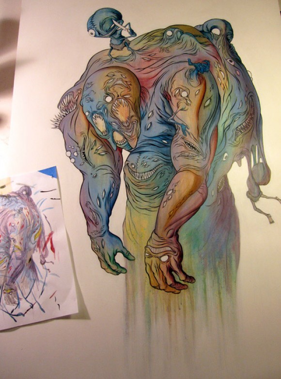 The Incredible Art Process Of Alex Pardee– Kidrobot