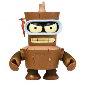 Product Preview - Futurama Wooden Bender - Kidrobot Blog