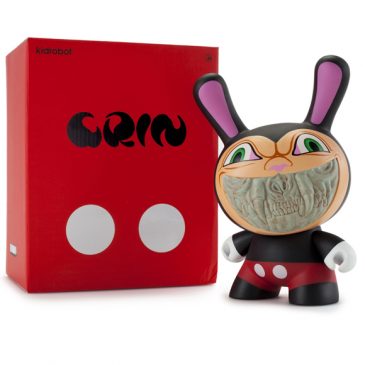 KIDROBOT AND RON ENGLISH APOCALYPSE GRIN DUNNY RELEASE