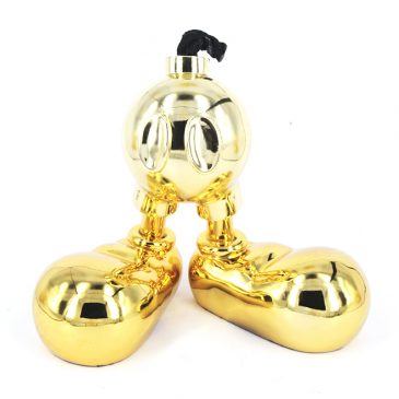 Kidrobot Exclusive Gold Chrome Mighty Jaxx Friendly Fire Available Now!