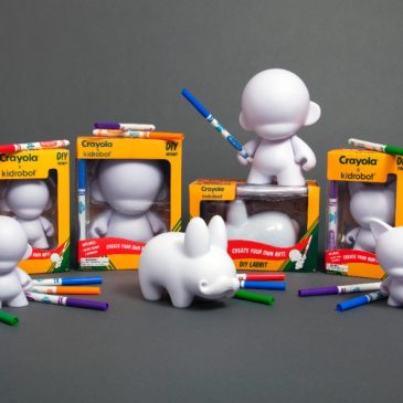 Crayola x Kidrobot DIY Capsule Release