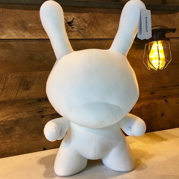 20 Inch White Dunny Plush