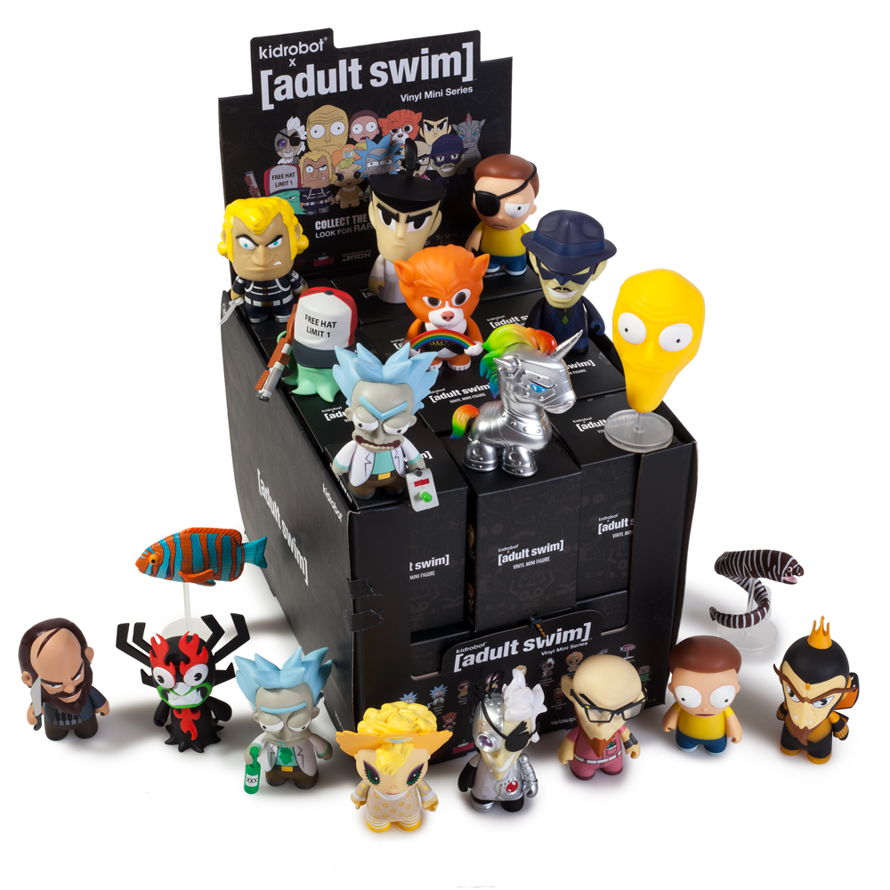 Kidrobot x Adult Swim Vinyl Art Mini Series 