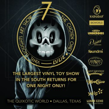 Kidrobot Supports the Vinyl Thoughts Art Show- Lucky Number 7!
