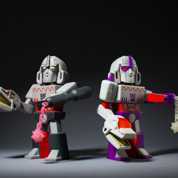 Transformer vs GI Joe Megatron Medium Art Figure Release!