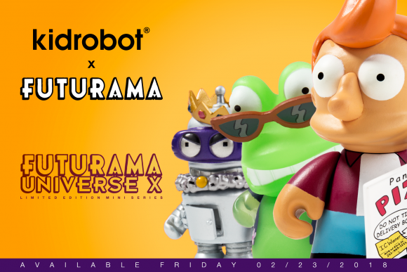 kidrobot futurama universe x