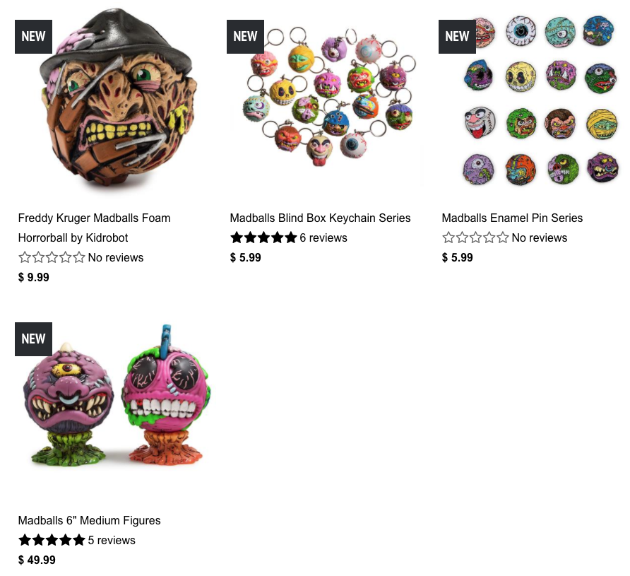 Madballs Collection Kidrobot 2