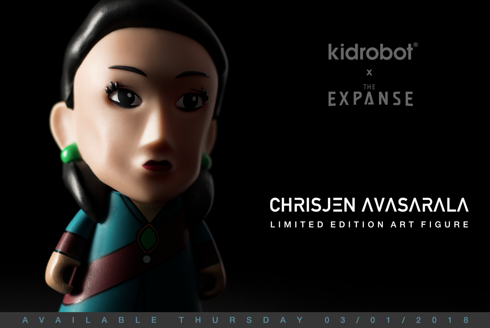Kidrobot x The Expanse 7" Art Figures