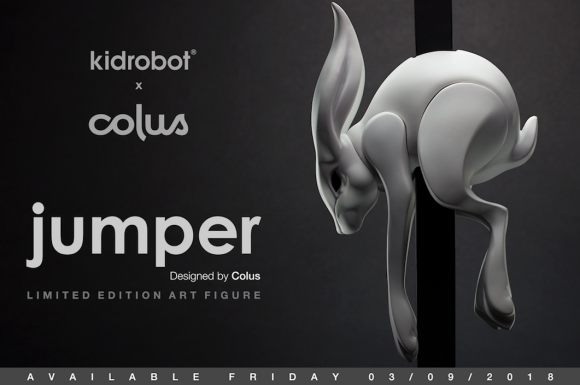 Kidrobot x Colus The Jumper Art Figure 2018