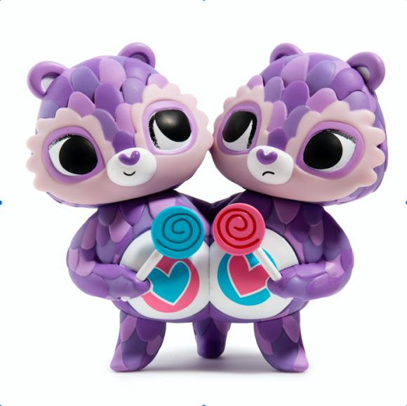 Kidrobot x Care Bears Share Bear byThe Horrible Adorables