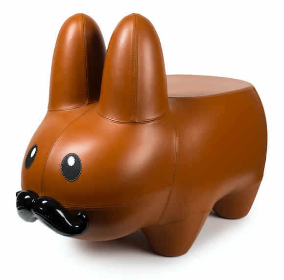 Kidrobot x Frank Kozik Leather Labbit Stool 