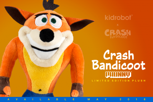 Kidrobot x Crash bandicoot Vinyl Figure Mini Series