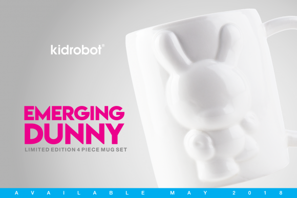 Kidrobot x Emerging Dunny Mug Set 
