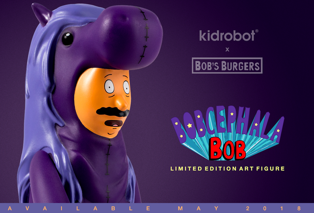 Kidrobot x Bobs Burgers Bobcephala Medium Art Figure