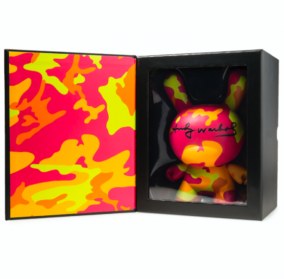 Kidrobot x Andy Warhol Masterpiece Camo Dunny 