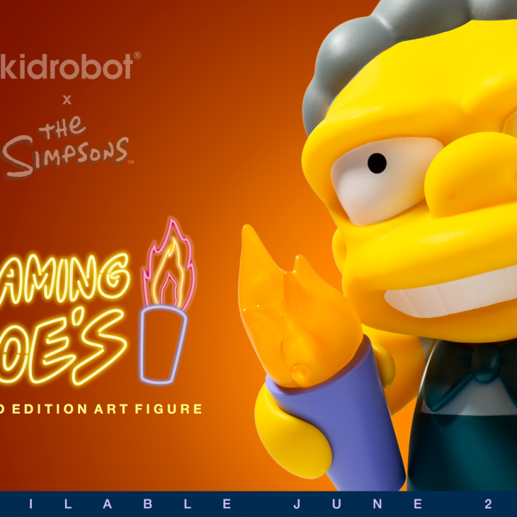 flaming moe kidrobot