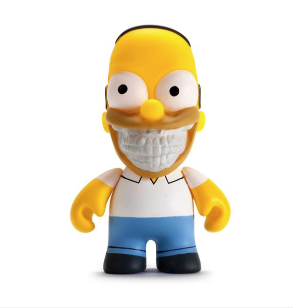 Kidrobot Homer Grin by Ron English