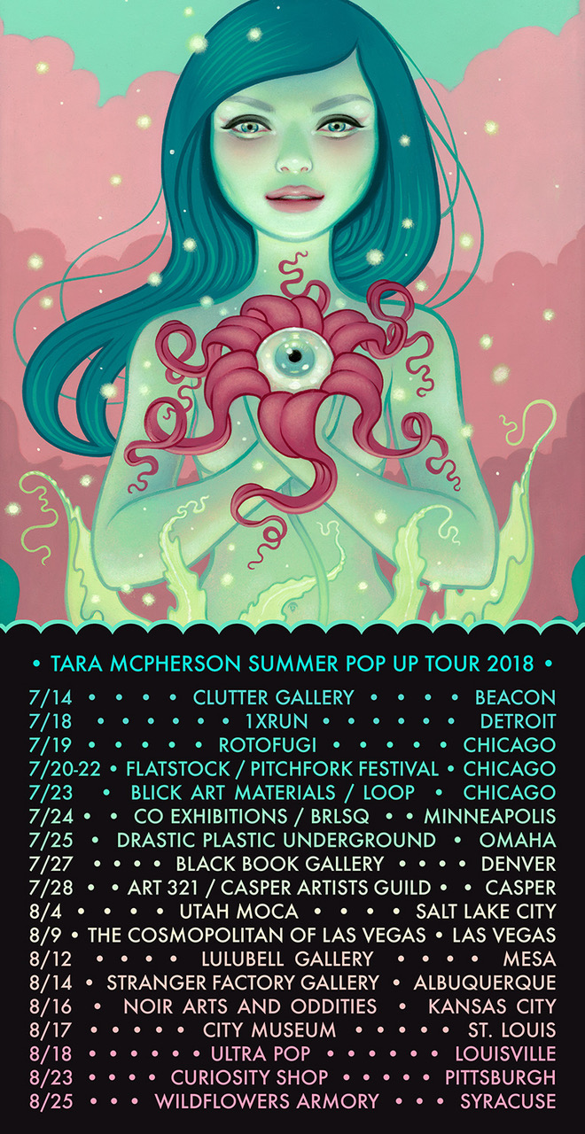 Tara McPherson Summer Tour