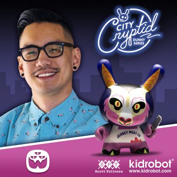 Artist Chris Lee Interview From City Cryptid Dunny Art Figure Mini Series