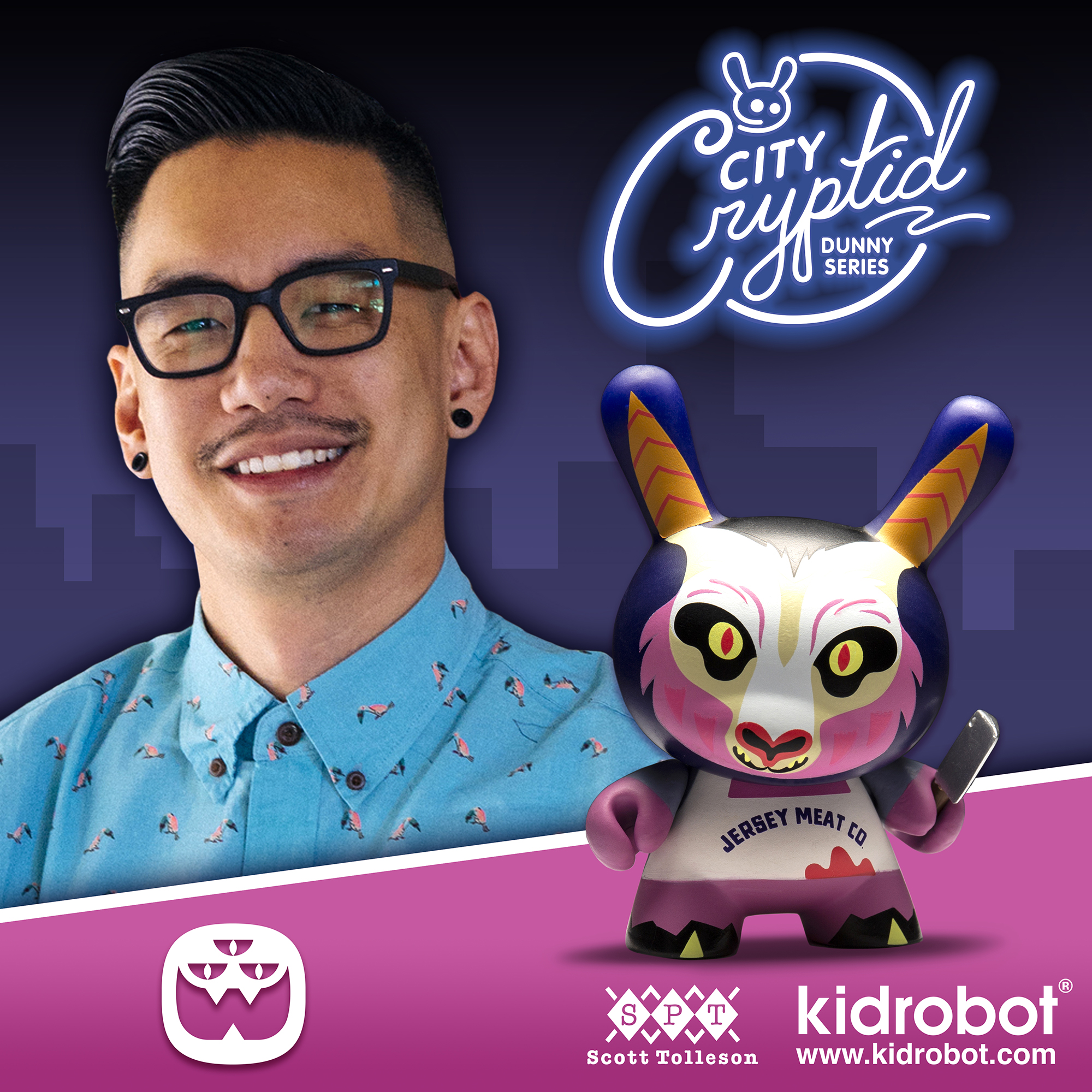 Chris Lee x City Cryptid Dunny Mini Series