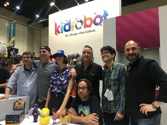 SDCC Kidrobot x Bob's Burgers cast 