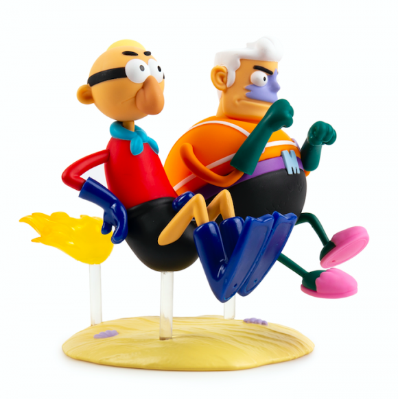 Kidrobot x Nickelodeon Mermaidman and Barnacle Boy Medium Figure 