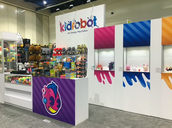 San Diego Comic Con 2018 Kidrobot booth #5145